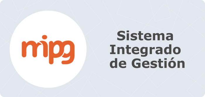 Botón para acceder al Sistema Integrado de Gestión