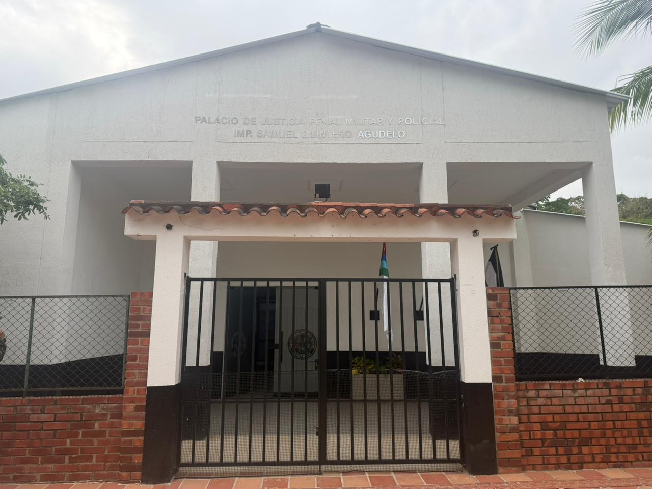 Facha del Palacio de la Justicia Penal Militar y Policial en Cúcuta