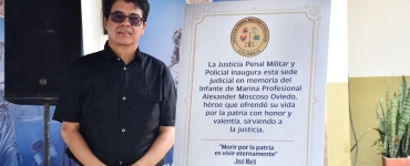 director de la entidad en la nueva sede judicial