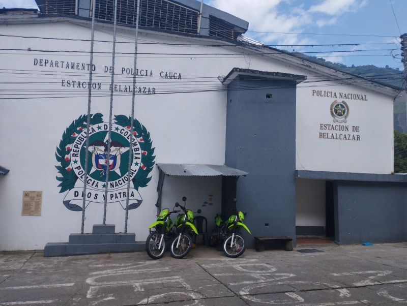 Estación de Policía de Belalcázar, Cauca