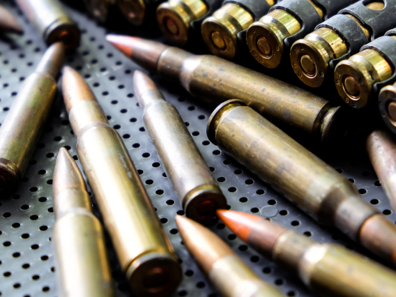 Imagen alusiva a cartuchos de fusil Imagen alusiva a cartuchos de fusil