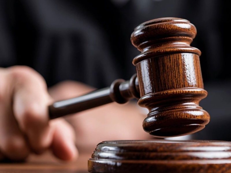 Foto del mazo judicial