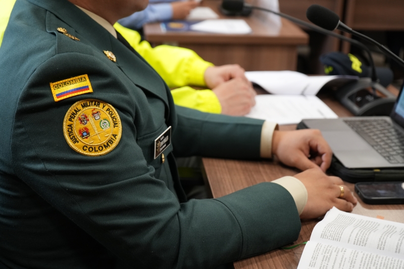 audiencia de Justicia Penal Militar y Policial