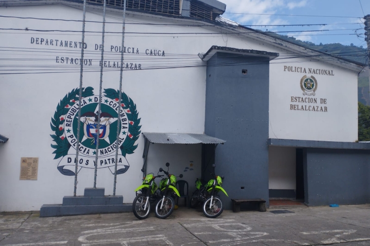 Estación de Policía de Belalcázar, Cauca
