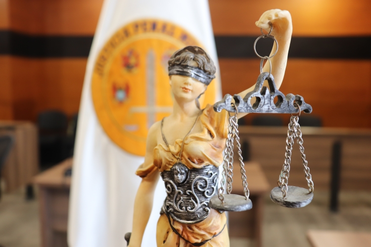 Imagen de la diosa de la justicia