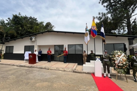 fachada del palacio de JPMP en Bucaramanga