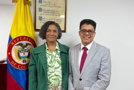 director con la magistrada de la JEP